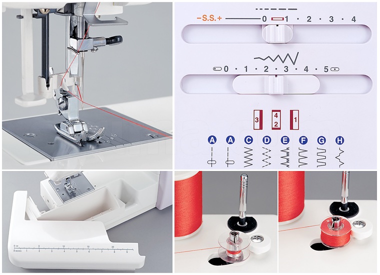 JANOME-415-Multifunctional-sewing-machine