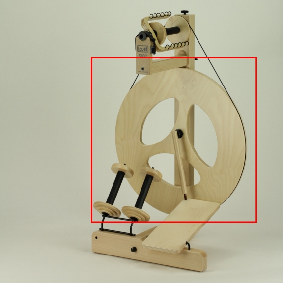 [SP0118H] S10 Concept Spinning Wheel (IrT, 3 spoke, ST, Hooks)