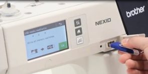 Brother S-7300A-403 NEXIO tiesiasiūlė pramoninė mašina su automatika
