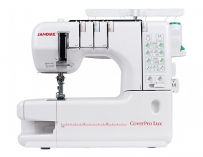 Grandininio dygsnio siuvimo mašina (plokščiasiūlė) Janome CoverPro LUX