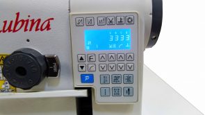 Rubina RB-9500  tiesiasiūlė pramoninė mašina su automatika ir adatos transp. (komplektuojama su stalu Made in Germany).