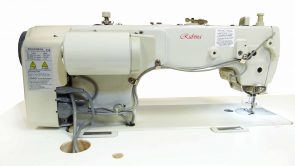 RUBINA RB-6760D4X tiesiasiūlė pramoninė mašina su automatika bei adatos ir dif. transp. (komplektuojama su stalu Made in Germany).