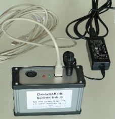 SilverLink 5 control unit with cables for the SK840 knitting machine