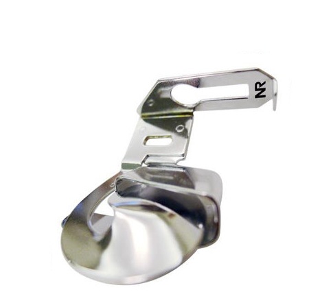 Pėdelė dvigubam medžiagos krašto palenkimui (apie 22 mm)