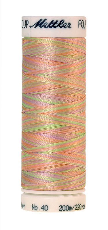 Melanžiniai siuvinėjimo siūlai Mettler Poly Sheen Multi (spalva 9935)