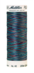 Melanžiniai siuvinėjimo siūlai Mettler Poly Sheen Multi (spalva 9970)