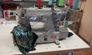 Rubina RB-500-01DCB 356 industrial flat-bed coverstitch machine