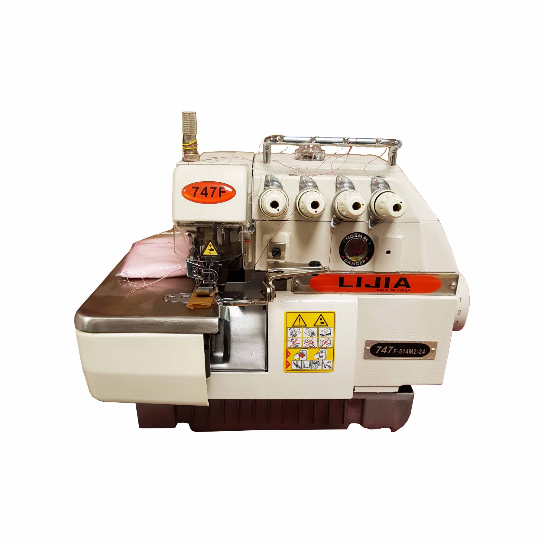 LIJIA L747 krašto apmėtymo mašina (4 ir 3 siūlų)