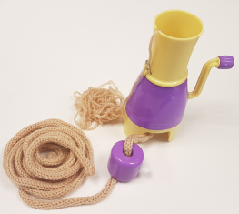 Įrankis virvučių nėrimui (lėlytė mezgimui)