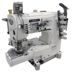 Kansai Special NR9803 (RX9803) serijos cilindrinės platformos pramoninė plokščiasiūlė siuvimo mašina su viršutiniu ir apatiniu padengimu