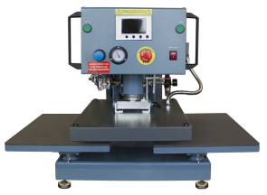 Dvigubas pneumatinis termopresas su valdymo pultu Adkins Omega 1000