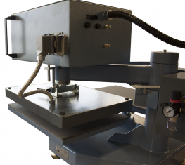 Dvigubas pneumatinis termopresas su valdymo pultu Adkins Omega 1000