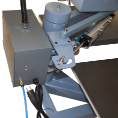 Dvigubas pneumatinis termopresas su valdymo pultu Adkins Omega 1000