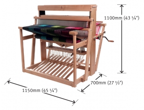 Ashford 8-nyčių (97 cm) audimo staklės "Jack loom" JL90ES