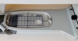 Papildomas lankelis siuvinėjimui Janome MC500E (10 cm x 4 cm)