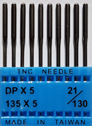 DPx5 NM130 (universalios) adatos pramoninei siuvimo mašinai TRIUMPH (10 vnt.)