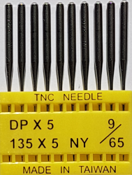 DPx5 NM65 (universalios) adatos pramoninei siuvimo mašinai TRIUMPH (10 vnt.)
