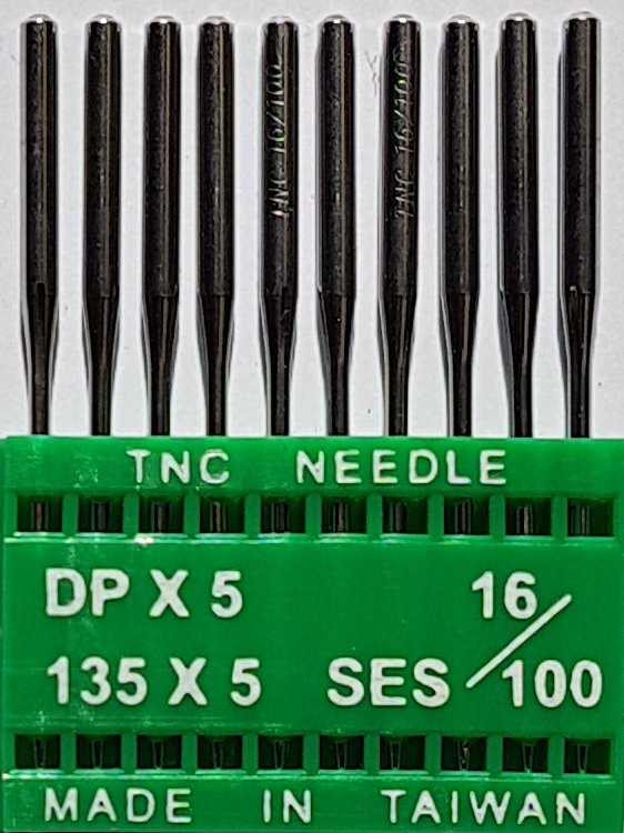 DPx5 SES NM100 (trikotažui) adatos pramoninei siuvimo mašinai TRIUMPH (10 vnt.)