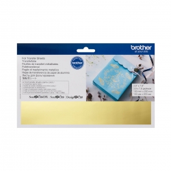 Auksinė folija 100X200mm (4 vnt) CAFTSGLD1