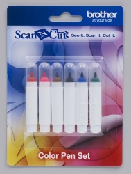 „ScanNCut“ 6 spalvotų rašiklių rinkinys CAPEN1