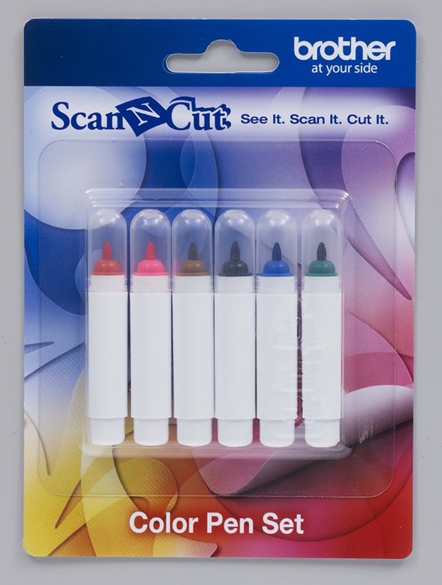 „ScanNCut“ 6 spalvotų rašiklių rinkinys CAPEN1