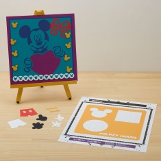 Disney Mickey Minnie raštų kortelė nr. 1 CADSNP01