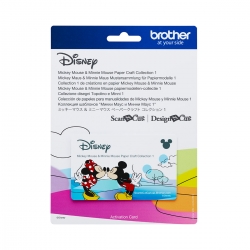 Disney Mickey Minnie raštų kortelė nr. 1