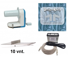 Silver Reed SK840 SET computerized knitting machine kit