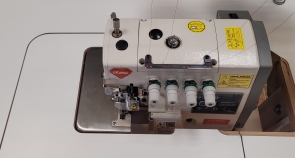 Rubina RB-5200 PREMIUM overlock (3 and 4 threads) with recessed table (made in Germany) and servo motor