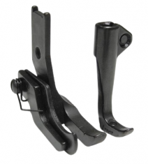 S585L pėdelių komplektas su kairės pusės ribotuvu 1/4 (6.4mm)