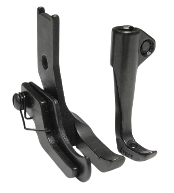 S585L pėdelių komplektas su kairės pusės ribotuvu 1/4 (6.4mm)