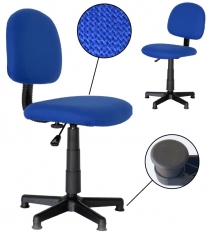 KRAFFT BLU Kėdė siuvėjoms (minkšta) gazliftas, dujinis pakelėjas