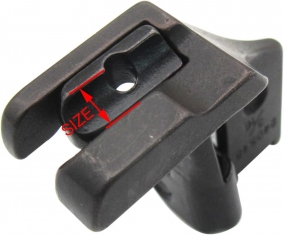 S68 Pėdelių komplektas virvutės prisiuvimui 1/2 (12.7mm)