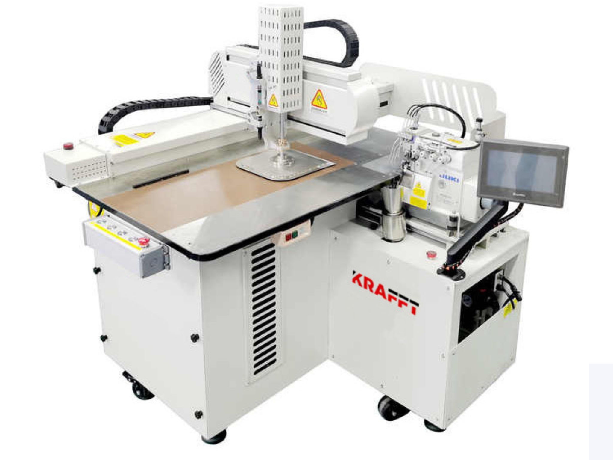KRAFFT KF-21-SM  AUTOMATINĖ OVERLOCK SIUVIMO MAŠINA (30×30 CM SIUVIMO PLOTAS)