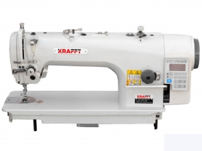 KRAFFT KF-5410J-7  AUTOMATINĖ VIENAADATĖ ŠAUDYKLINIO DYGSNIO MAŠINA SU ADATOS PADAVIMU IR DIDELIU KABLIU