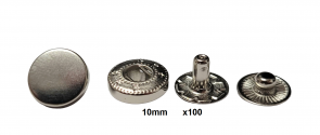 Snap Buttons (10 mm) - 100 PCS