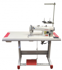 Rubina RB-9400A-4CN automatic industrial lockstitch machine with table