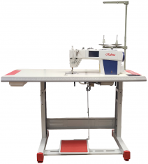 RUBINA RB-9400L-4D прямострочная швейная машина с автоматическими функциями (c промышленным столом)