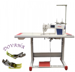RUBINA RB-9400L-4D прямострочная швейная машина с автоматическими функциями (c промышленным столом)