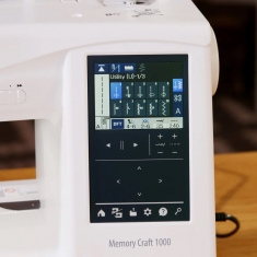Sewing and Embroidery Machine Janome Memory Craft 1000