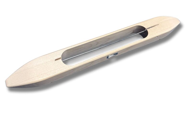 Open bottom boat shuttle A2, 38 cm, with rollers (4638)