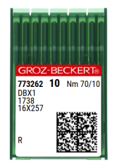 DBx1 NM70 (universalios) adatos pramoninei siuvimo mašinai Groz-Beckert (10 vnt.)