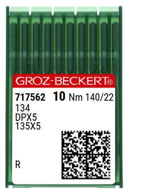 DPx5 NM140 (universalios) adatos pramoninei siuvimo mašinai Groz-Beckert (10 vnt.)