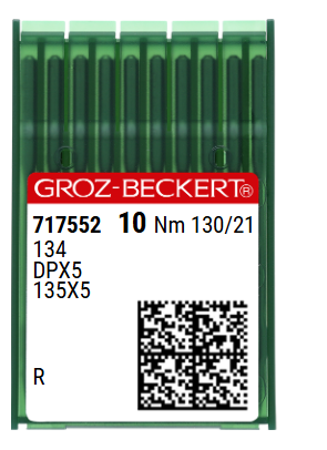 DPx5 NM130 (universalios) adatos pramoninei siuvimo mašinai Groz-Beckert (10 vnt.)