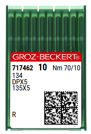 DPx5 NM70 (universalios) adatos pramoninei siuvimo mašinai Groz-Beckert (10 vnt.)