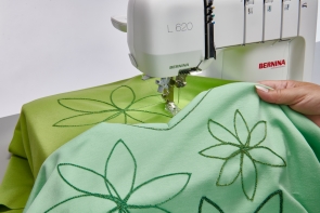 Плоскошовная швейная машина BERNINA L620