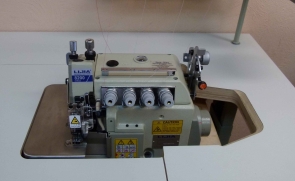LIJIA L8600T-D overlokas su apatiniu ir viršutiniu transp. ir integruotu servo varikliu