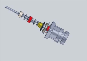 LIJIA L8600T-D overlokas su apatiniu ir viršutiniu transp. ir integruotu servo varikliu